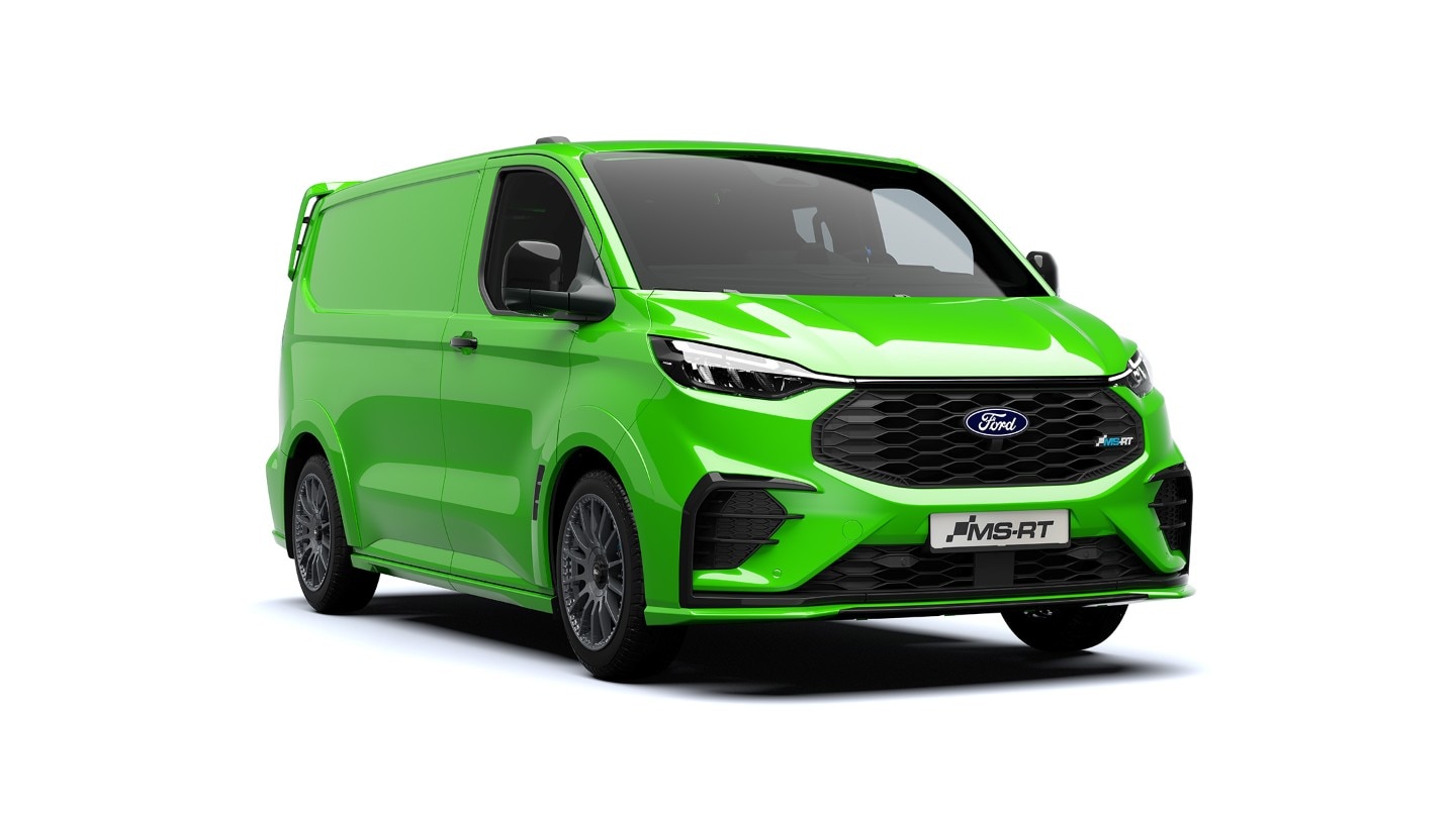 MS RT groene Ford Transit Custom